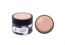 База камуфлювальна каучукова для гель-лаку F.O.X Cover Rubber Base No 09, у баночці, 30 мл