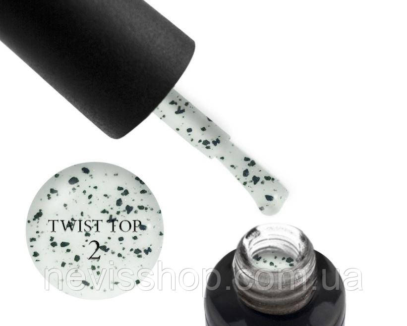 Топ для гель-лака без липкого шару Oxxi Professional Twist Top 002, 10 мл