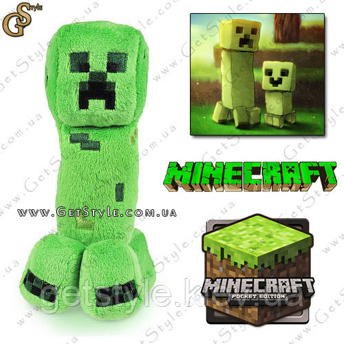 Дитинча Кріпер Minecraft - "Creeper Baby" - 17 х 6 см