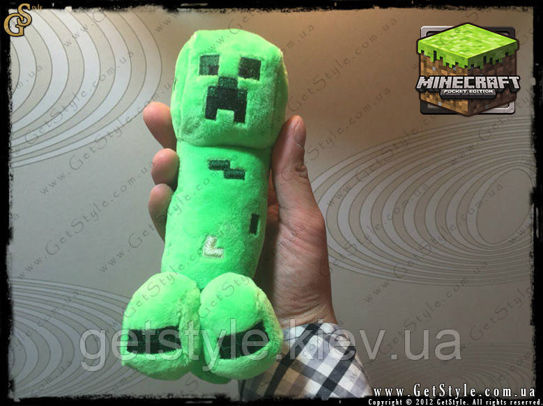 Детеныш Крипер из Minecraft - "Creeper Baby" - 17 х 6 см - фото 5 - id-p189138486