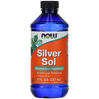 Коллоидное серебро NOW Foods "Silver Sol" жидкое (237 мл)