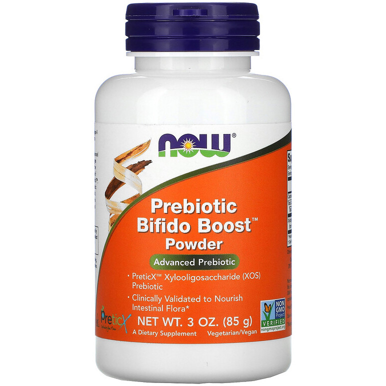 Пребиотик Бифидо Буст NOW Foods "Prebiotic Bifido Boost Powder" порошок (85 г)