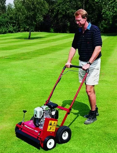 Аэратор вычесыватель скарификатор для газона бензиновый Redexim S510 50 ...