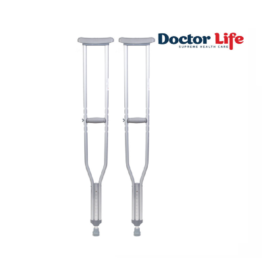 Костыли подмышечные 10023 DrLife для инвалидов пожилых взрослых ...