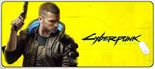 Ігрова поверхня Cyberpank 2077 900x400 Yellow Black