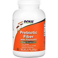 Пребиотическая клетчатка NOW Foods "Prebiotic Fiber with Fibersol-2" чистый порошок (340 г)