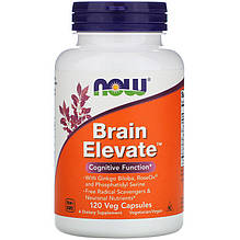Комплекс для поліпшення роботи мозку NOW Foods "Brain Elevate" (120 капсул)