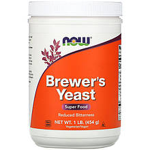 Пивні дріжджі NOW Foods "Brewer's Yeast" у порошку (454 г)