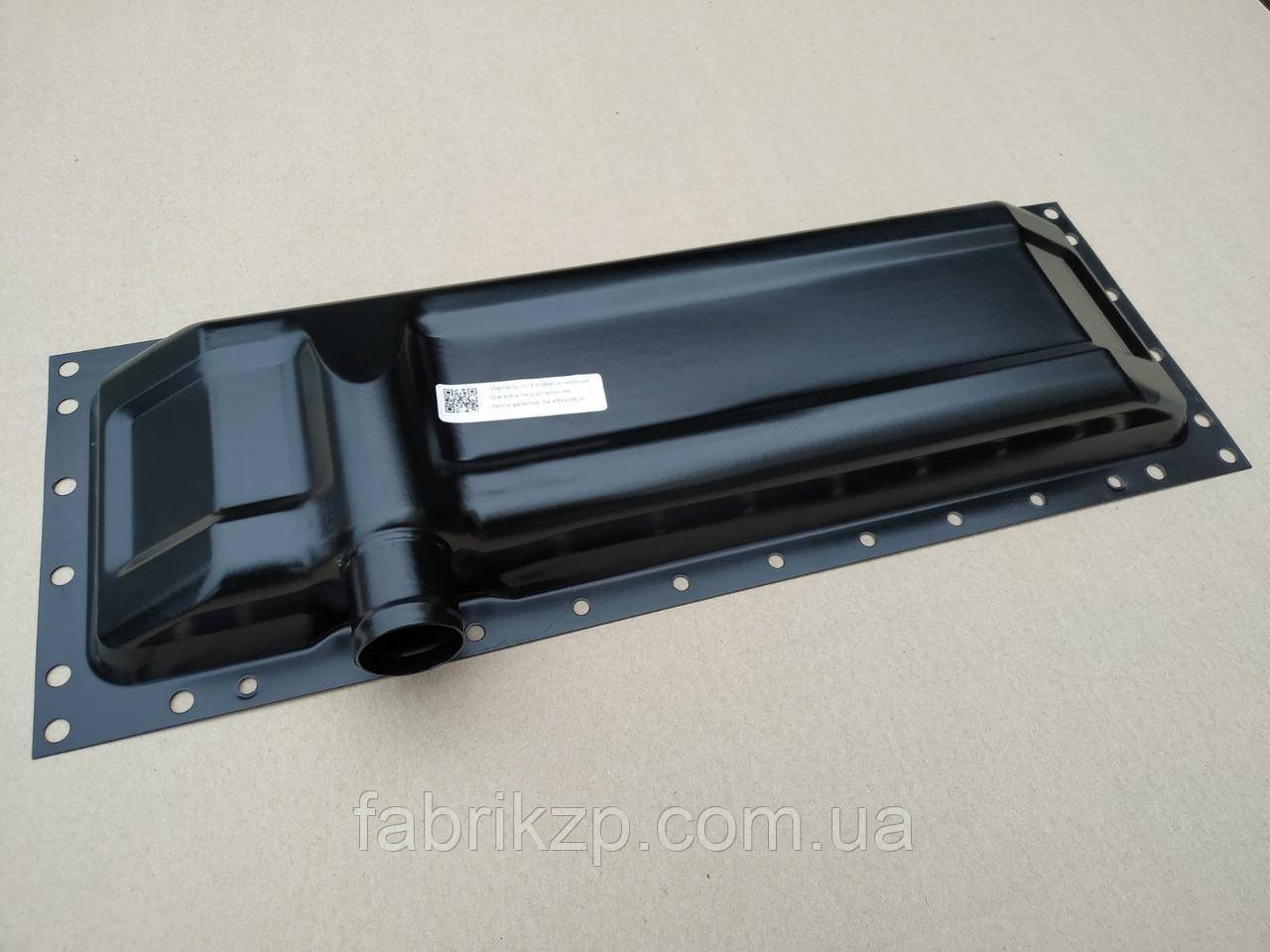 36-1301070-01 Бак радіатора ЮМЗ, Д-65 нижній (сталь) (в-в S.I.L.A)