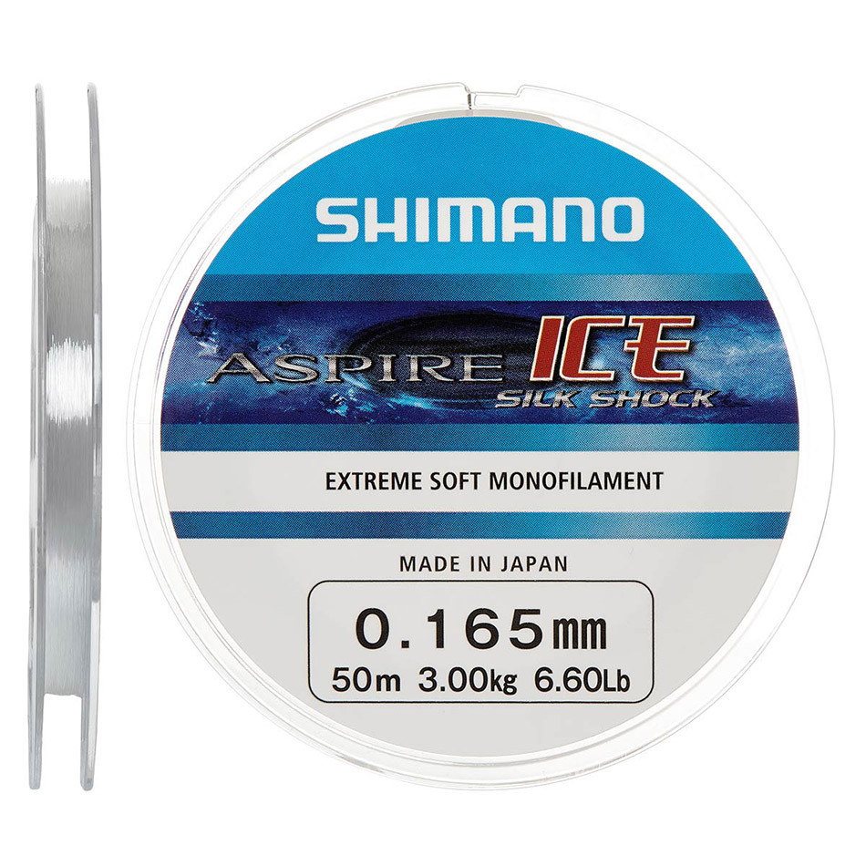 Волосінь Shimano Aspire Silk Shock Ice 50m 0.08mm 0.5kg, фото 1