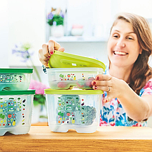 Контейнер Tupperware Розумний холодильник горизонтальний 800 мл (А141), фото 5