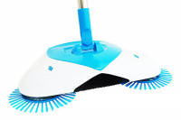 Механічна Щітка Віник для Прибирання Spin Broom Ручна Подметающая Машина