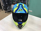 Шолом для мотокросу дитячий мотошолом EVS Sports T3 Youth Helmet Works Small (47-48cm), фото 3