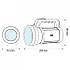 Ліхтарик з ручкою світлодіодний акумуляторний 5W 4800мАг 420lm ЛЕД / SMD LED ліхтар RAUL-5, фото 2