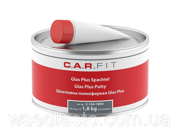 CF поліефірна Шпаклівка Glas Plus (1.8 кг), фото 1