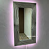Дзеркало у ванну чорне Amaro, фото 6