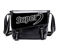 Спортивная сумка через плечо Super5 K00098, из водоотталкивающей ткани, 5л