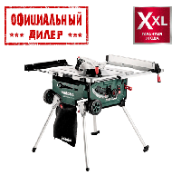 Аккумуляторная настольная циркулярная пила Metabo TS 36-18 LTX BL 254 (18 В, 8Ач, 254 мм)