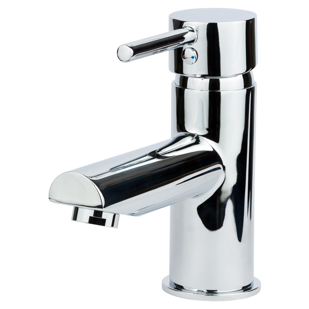 Змішувач для умивальника, рукомийника (латунь, литий, на шпильці) для раковини ТМ AQUATICA, фото 1