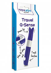 Вібратор - ToyJoy Travel G-Sense Purple