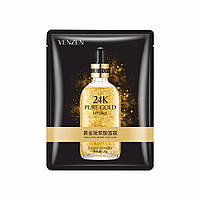 Тканинна маска з золотом Venzen 24k Pure Gold