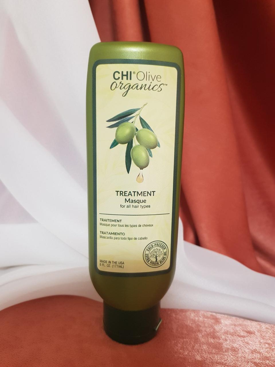 CHI Olive Organics Treatment Masque Маска для волосся з оливою 177 мл, фото 1