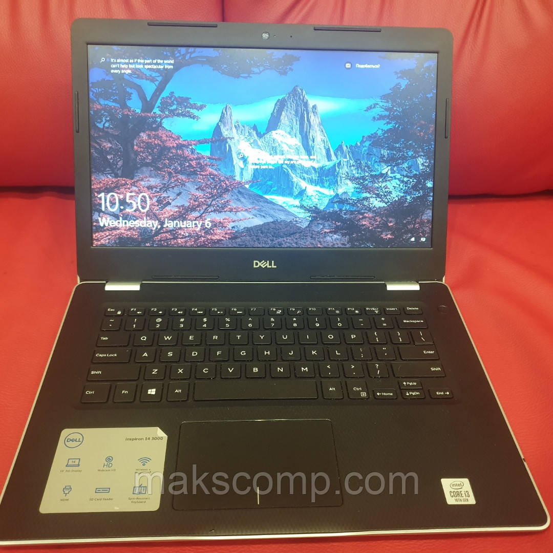 Dell Inspiron 3493 14'1 Core i3-1005G1 8 ГБ DDR4 256Gb SSD