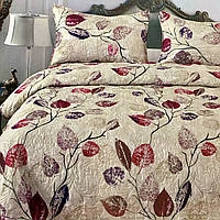 Покривало з наволочками на ліжко Koloco Сатин Розмір Євро