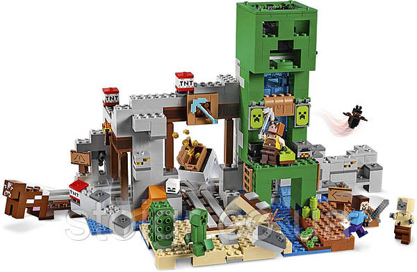 Lego minecraft creeper deals