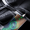 Оригінальний Кабель Baseus Elbow USB Type-C Cable LED Charge 3A для заряджання і передачі даних (1 метр) Синій, фото 5