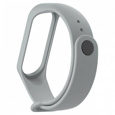 Ремешок Silicone Xiaomi Mi Band 3/4 gray