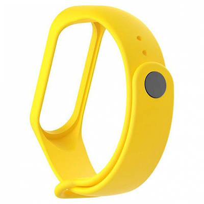 Ремешок Silicone Xiaomi Mi Band 3/4 yellow