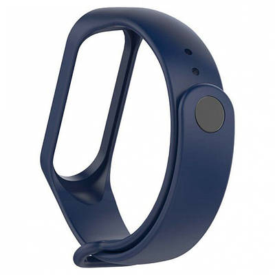 Ремешок Silicone Xiaomi Mi Band 3/4 dark blue