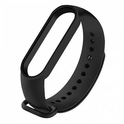 Ремешок Silicone Xiaomi Mi Band 5/6 black