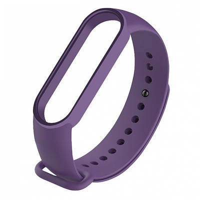 Ремешок Silicone Xiaomi Mi Band 5/6 purple