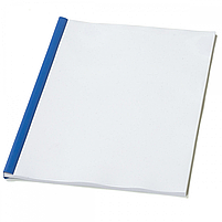 Планки для затиску паперу 10 мм сині (100 шт), фото 6