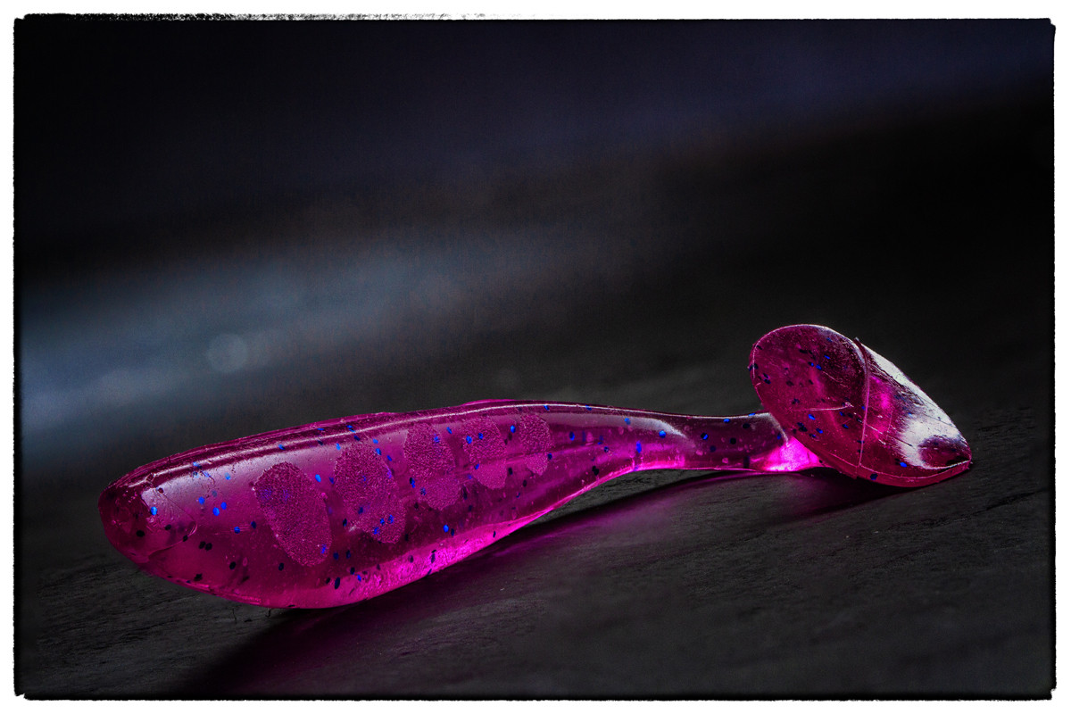 Силіконова приманка Fishup Wizzle Shad 3" #014 Violet/Blue, фото 1