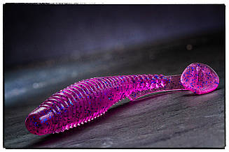 Силікон Fishup U-Shad 2.5" #014 Violet/Blue