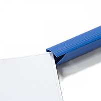 Планки для затиску паперу 8 мм сині (100 шт), фото 4