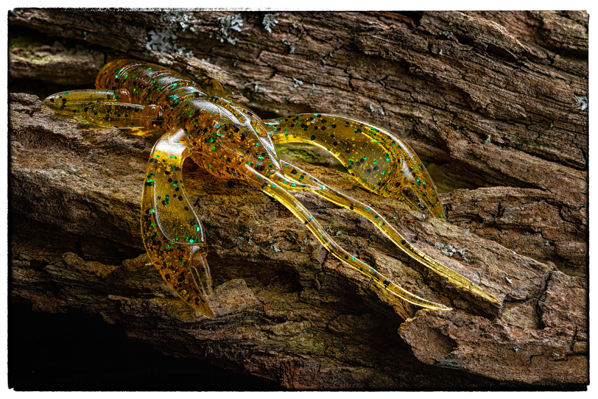 Силікон Fishup Real Craw 1.5" #036 Caramel/Green & Black, фото 1