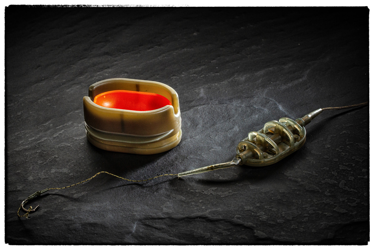 Флет годівниця у зборі з пресформою No41/1 ORANGE 60 гр, фото 1