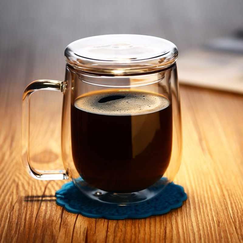 Чашка з подвійними стінками DS Ideal Big 300 мл з кришкою, фото 1