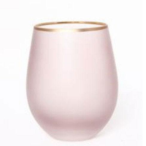 Набір склянок DS Lady Pink 500 мл 6 шт Рожевий