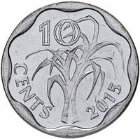 Swaziland Свазиленд - 10 Cents 2015 UNC