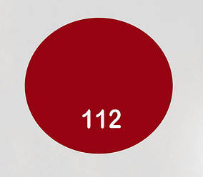 Фарба для взуття BSK Paint червона 15 мл №112