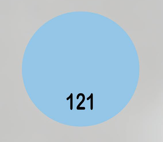 Фарба для шкіри №121 небесно-блакитний 25 мл, фото 1