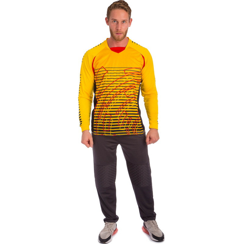 Форма воротарська футбольна чоловіча CO-022 жовтий (зріст 180-185 см)