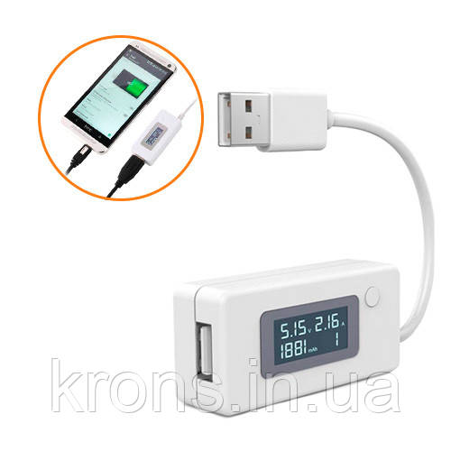 USB тестер струму, напруги, споживаної енергії, фото 1
