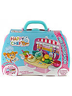 Детский игровой набор "Кухня" чемоданчик Happy Chef 678-101A G