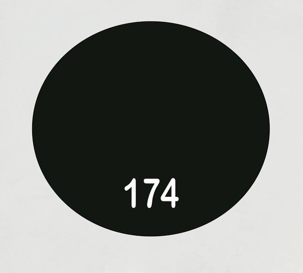 Фарба для шкіри №174 глибоко-коричневий 25 мл, фото 1